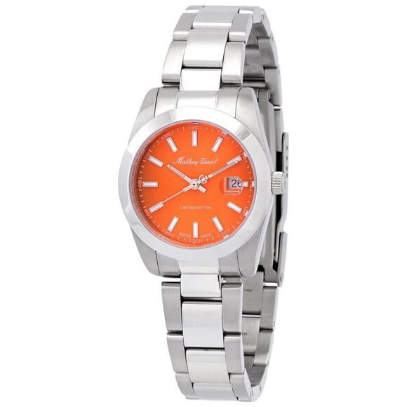 NWT Mathey-Tissot Fashion Ladies Quartz Steel Authentic Watch - Picture 1 of 3